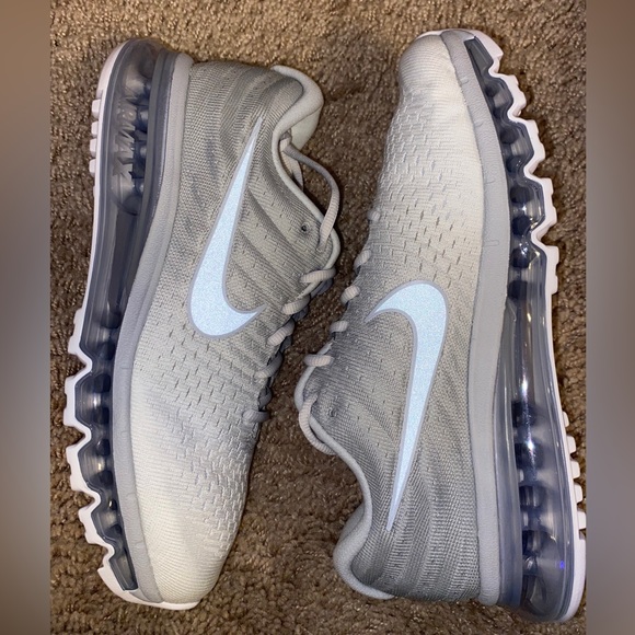 Nike Air Max 2017 Pure Platinum White Mens Size 8 main image 5